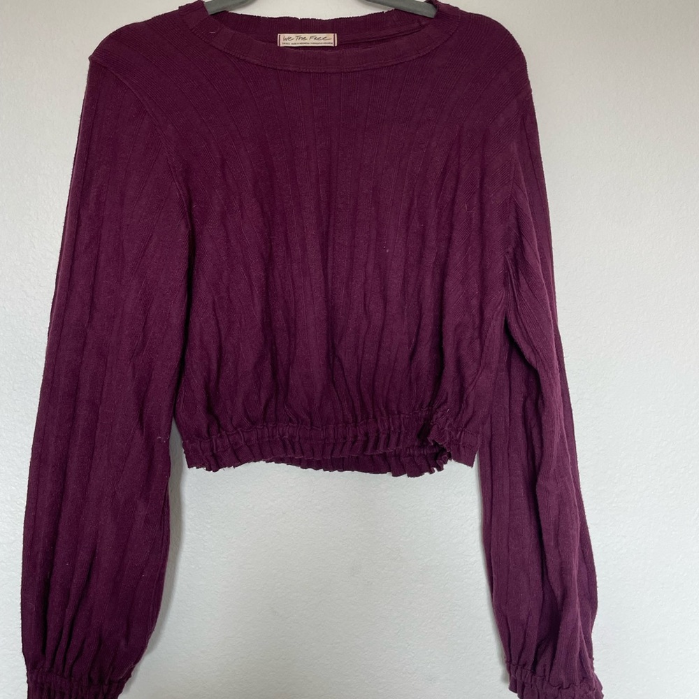 Free people long sleeve sweater